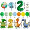 Dinosaur-themed Banner Birthday Party Decoration for Children's Birthday Party - Digital Balloon Decoration