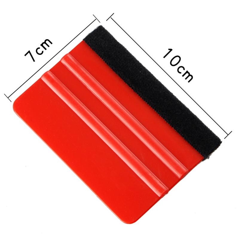 1Pc Auto Styling Felt Edge Vinyl Squeegee Car Vinyl Scraper Vehicle Window Tint Film Wrapping