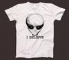 I Believe T Shirt 910 Alien Life UFO Sightings Astrobiology X-Files Outer Space
