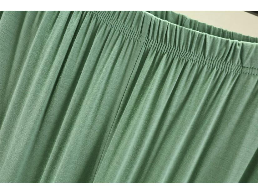 Мужские летние свободные брюки из модала — легкие, универсальные, с высокой талией, широкие пижамные брюки с карманами