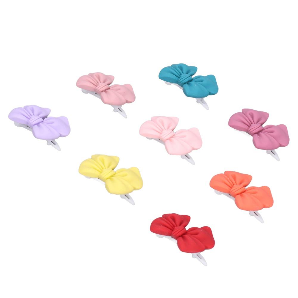 16pcs Mini Size Dog Bow Tie Multicolor Pet Bow Clip Durable Cat Hair Accessory Small Pet