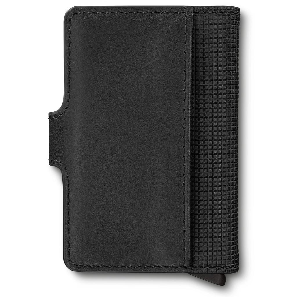 Altius Secrid Leather Card Wallet Card Holder Card Protector Smart Wallet Aluminum Black 612681 [Victorinox] []