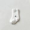 Letter N Socks Knit Soft for Kids Baby Middle Tube Stockings Long Socks for Infant Toddler Boys Girls Casual Athletic Sock