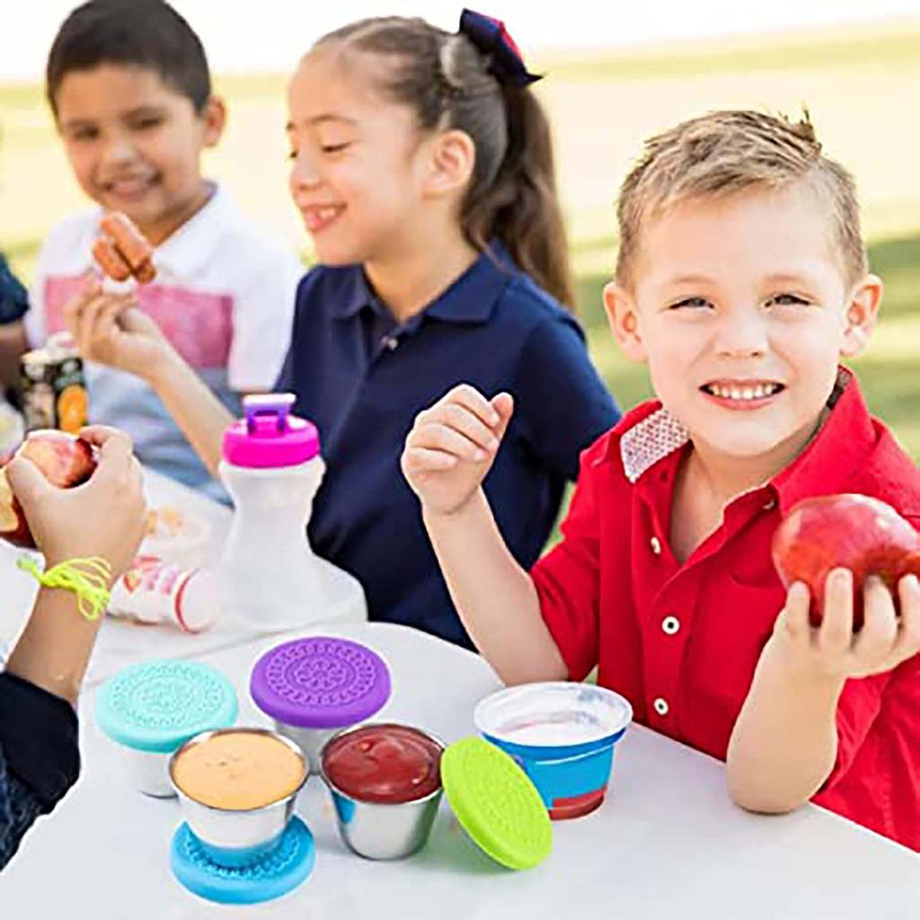 Погружная тарелка из нержавеющей стали, томат, силиконовая крышка, контейнер для консервации, герметичная герметичная чашка, тарелка для приправ