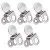 5 Pcs Needle Clamp Stainless Steel Sewing Machine Fixed Replacement Needle Collet Holder for Youth 505