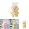 Cute Bunny Plush Toy Keychain With Pp Cotton Filling For Kids And Baby Accessories