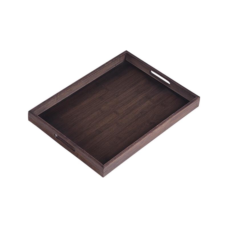 Сервировочный поднос ZISIZ из грецкого ореха с ручками