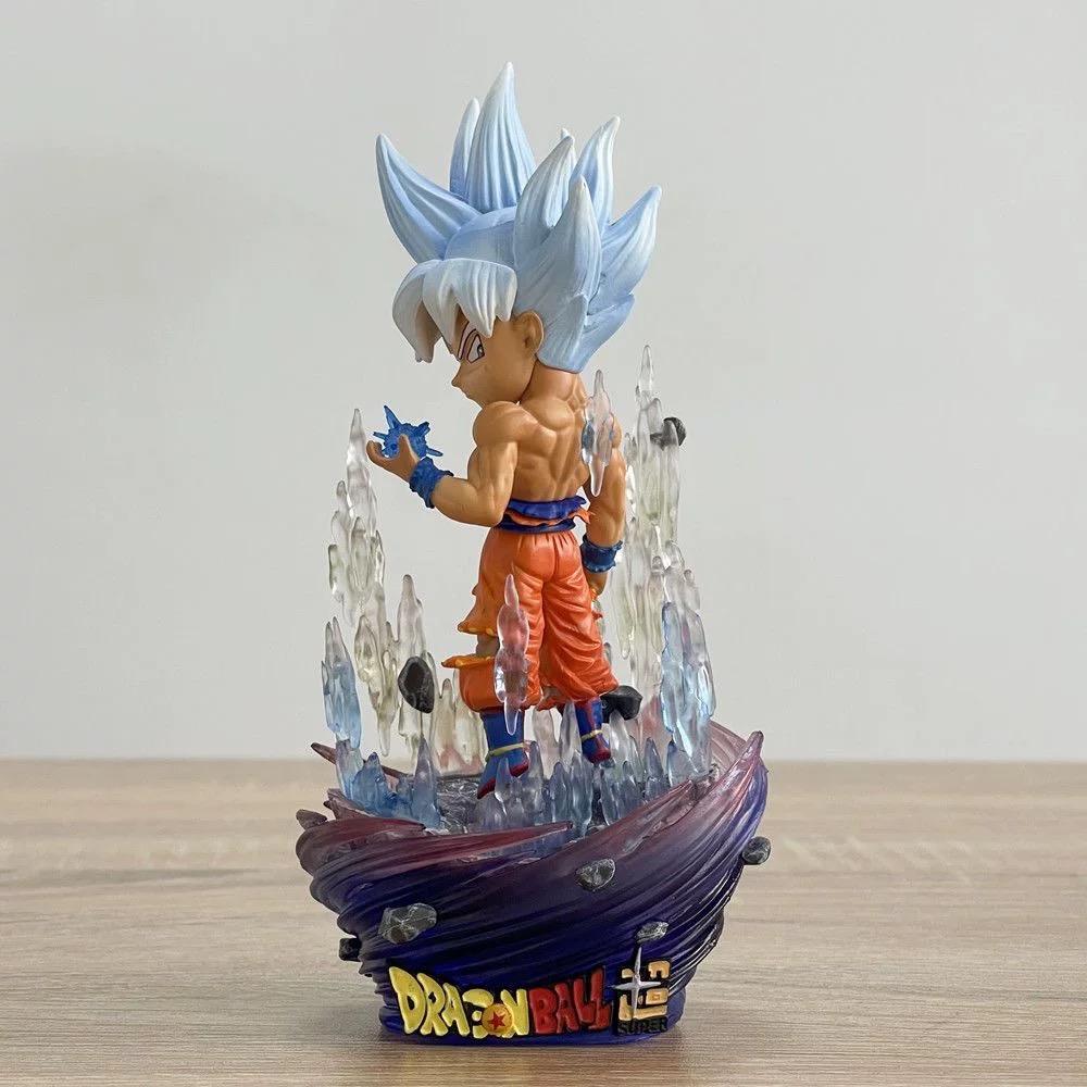 17 см/6,7 дюйма Аниме Dragon Ball Z Ультра Инстинкт Гоку Фигурка ПВХ Фигурки Действия Коллекционная Модель Игрушки Подарки