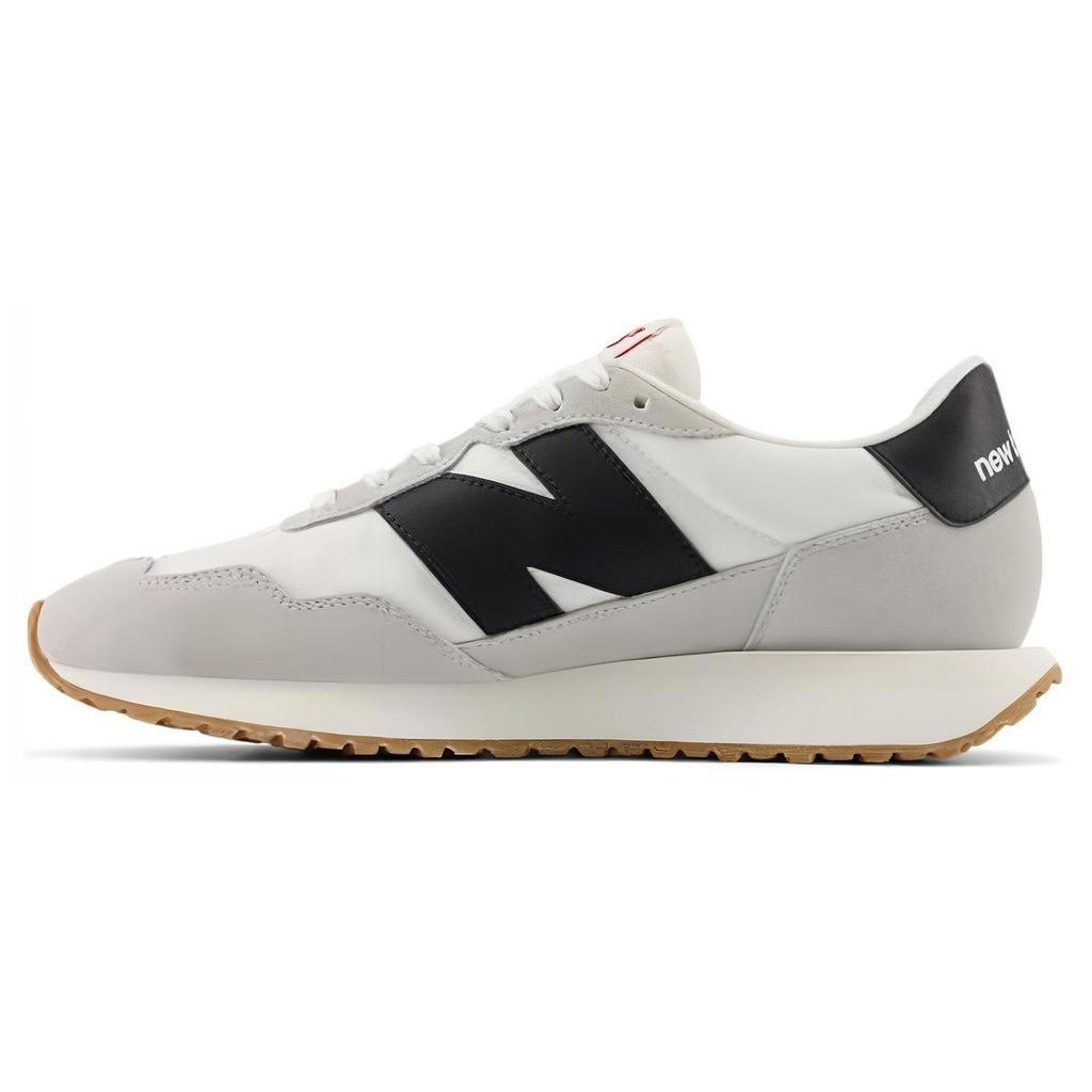 New Balance Nb 237 Lightweight Simple Comfortable Durable Low-Top Running Shoes Men Sneaker White MS237CI