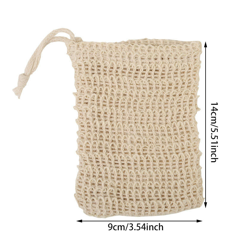 5 шт. Карманная сетка для вспенивания мыла Маленькая сетка для вспенивания Очищающая сетка для туалетного мыла Специальный мешочек для мыла Чисто-белая сетка для вспенивания