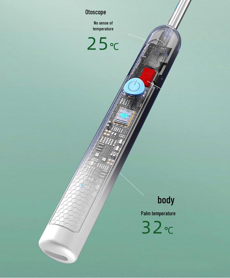 Беспроводной смарт-эндоскоп для чистки ушей Ultra HD - 20000W Светящийся инструмент для чистки