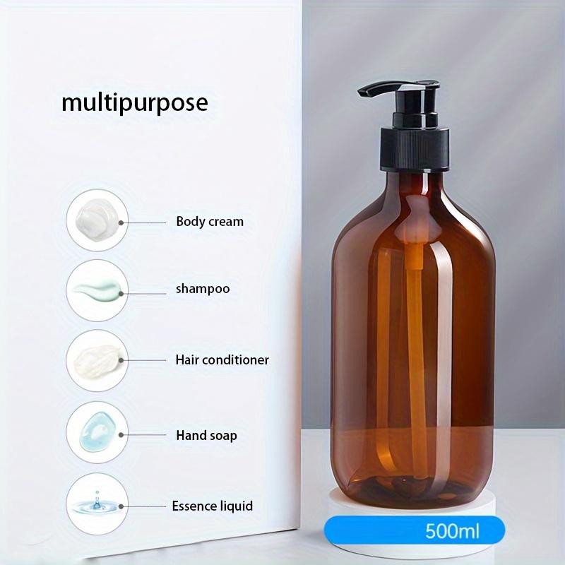1PC/4PC многоразовый дозатор для мыла в ванной комнате для путешествий в отеле 500 мл ручной дозатор для мыла бутылка