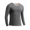 Men's & Boys' Seamless Thermal Top with Velvet Lining - Thickened Cold-Proof Base Layer for Autumn/Winter