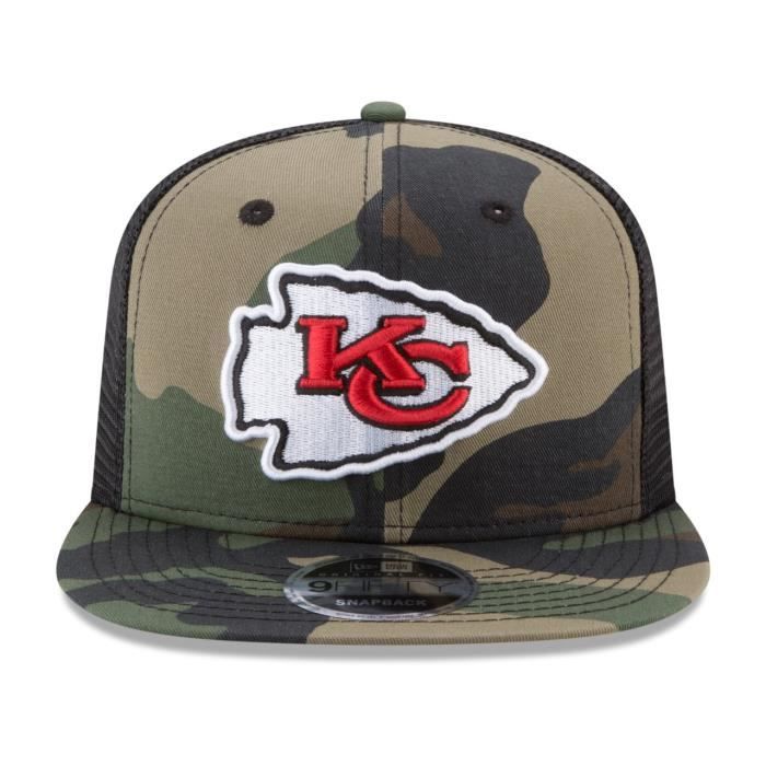 New Era 9Fifty Mesh Snapback Cap Kansas City Chiefs Wood