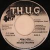 7inch Record RICKY RUDIE / G MONEY - Big Life / Fassy Dedication THUG0011 T.H.U.G. 2000 Jamaica Reggae, Ska & Dub Used