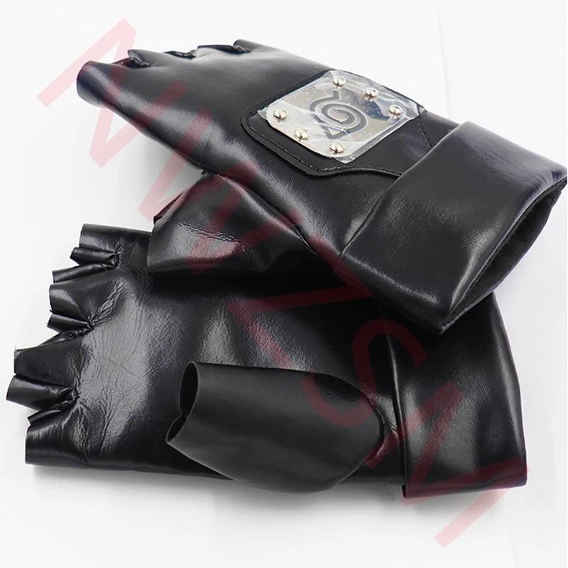 Наруто Хатаке Какаши Косплей Перчатки Маска Повязка на голову Аниме Аксессуары Кунай Блокнот Знак Конохагакуреносато Реквизит