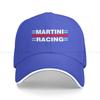 Стирка Унисекс Бейсболка Martini Racing Тракер Кепки Snapback Кепка Папы Формула F Гольф Кепки