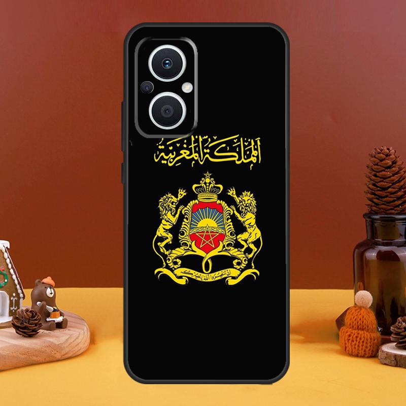 Чехол с изображением флага Марокко и герба для OPPO Reno 8T 4Z 5Z 10 Pro 11 F 4 5 6 7 8 Lite OPPO Find X5 X6 Pro X2 X3 Lite