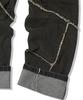 TRAVEL Roll-Up Cut Denim Pants Black