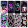 Cool Flower Skull Art Phone Case For Samsung Galaxy A21 A30 A50 A52 S A13 A22 A32 4G A23 A33 A53 A73 5G A12 A31 A51 A70 A71 A72