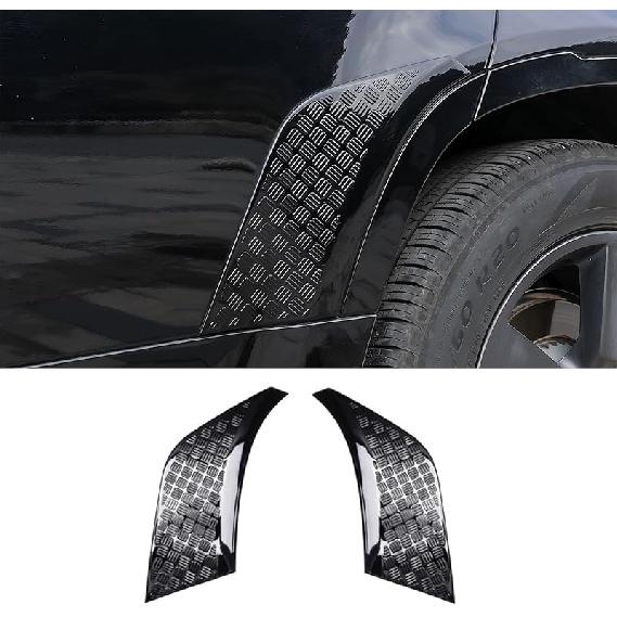 Rear Wheel Arch ABS Black Body Anti-Scratch Protection Cover Trim Kit Compatible With -2025 Land Rover Defender 110 130 Decoration Armor Sticker Trim