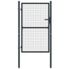 Day and Night - Day and Night Garden Mesh Door Gray Galvanized Steel 100x175 Cm