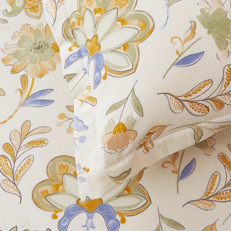 Мягкая, приятная для кожи наволочка из смеси хлопка для пары, домашняя спальная кровать, наволочка 48x74 см без наволочки