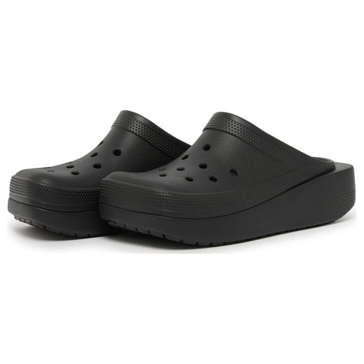 Crocs Черные Кроссовки Унисекс Blunt Toe 209562-001