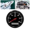 85мм 3,35 дюйма Тахометр 3000 об/мин IP67 Водонепроницаемый Тахометр с ЖК-счетчиком моточасов Красная подсветка для автомобиля грузовика лодки