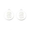 Imitation Pearl White Beads Bow Heart Mini Bear Loose Acrylic Beads For DIY Handmade Earrings Necklace Pendant Accessories