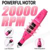 High-Speed Electric Nail Drill Machine Portable Manicure Mill Equipment  Nail Art Tools
