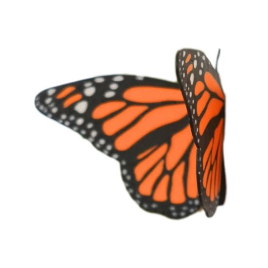 Магнит на холодильник «Бабочка», напечатанный на 3D-принтере, сделай сам, украшение для дома, кухни, шкафчика, холодильника, монарх, махаон, голубая бабочка, магнитное украшение, орнамент