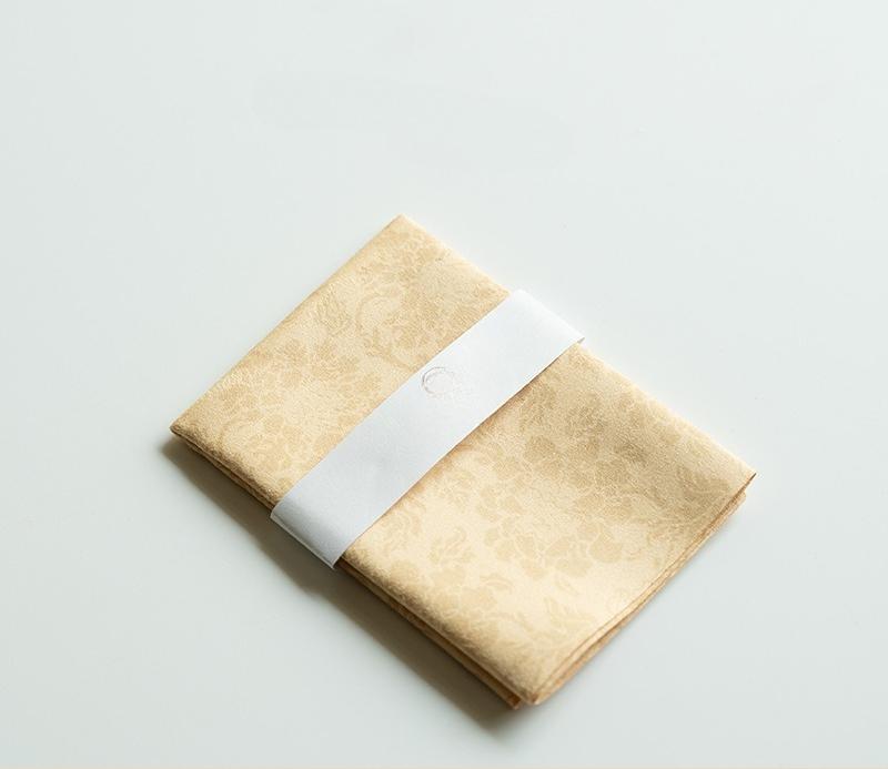 Китайское печатное двухстороннее влаговпитывающее чайное полотенце, коврик для чайного столика, салфетки для чистки чайника, теплоизоляционная подставка, чайные аксессуары