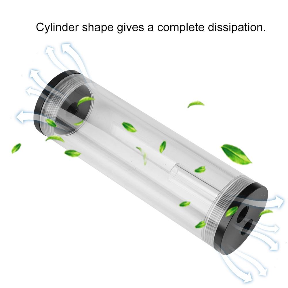 50m Diameter & 160mm Long Computer Water Cooling Tank 800LH Water Flow Mini DC Pump