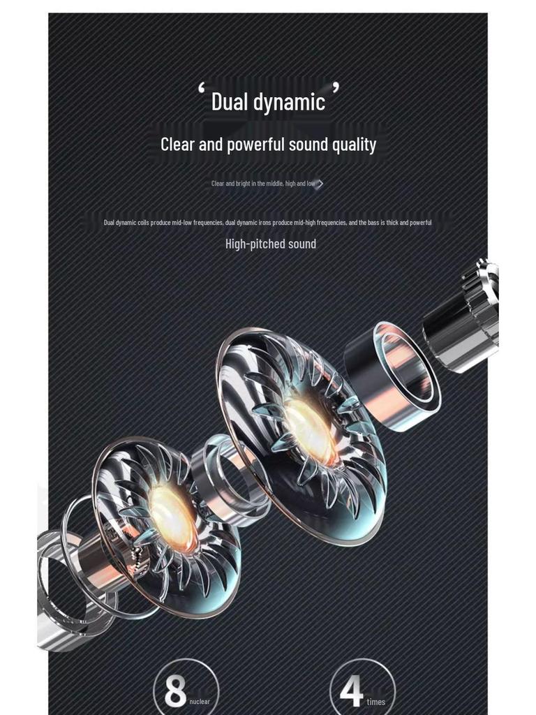 Pro4 Wireless Bluetooth Earbuds with Noise Cancelling, Compatible with Apple & Android