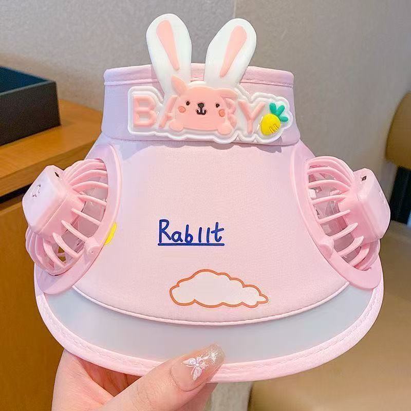 New Summer Fan Hat Adult Sun Hat Outdoor Leisure Sports Sun Protection Top Hat