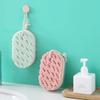 Colorful Three-layer Sponge Bath Sponge Massage Brush Thickened Adult Hanging Foaming Scrubbing Towel Exfoliating Bath Sponge