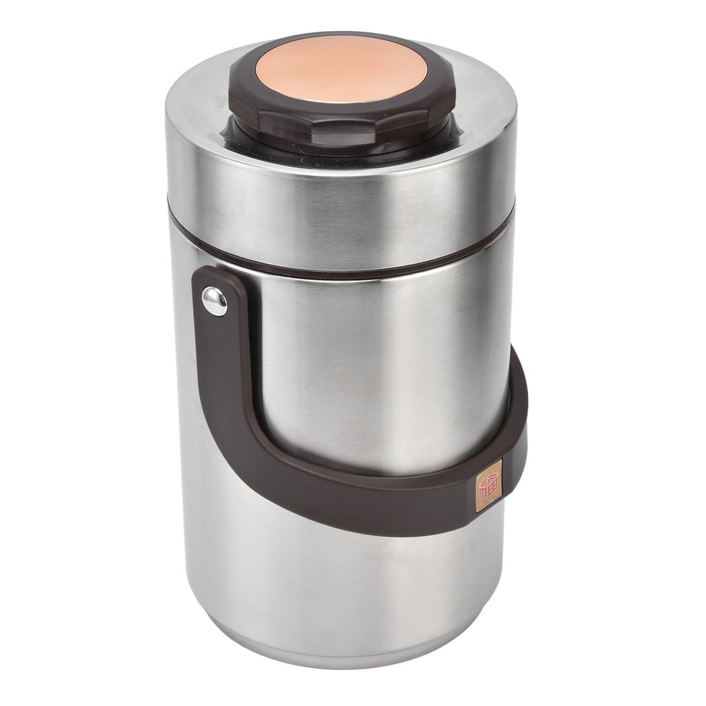 304 нержавеющая сталь 2.3л большой емкости вакуумная изоляция ланч-бокс Бенто 3 слоя пищевой контейнер