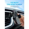 2024 Magic Clip A7S Car Mobile Phone Wireless Charging Bracket Car Air Outlet Magnetic Suction Charger Navigation Rack Car Supplies