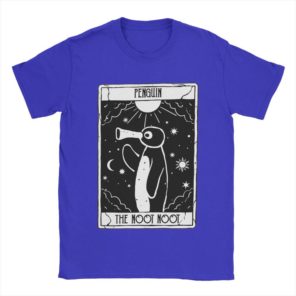 Noot Noot Tarot Card Pengu Pingu футболки мужские новинка 100% хлопок футболка с круглым вырезом короткий рукав футболка уникальная одежда
