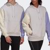Adidas U Fl Hd Повседневная спортивная толстовка с капюшоном с цветными блоками, с длинным рукавом, мужская толстовка, фиолетовый HU0414