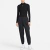 Nike Футболка с логотипом и высоким воротом, облегающая, с длинным рукавом, женская, черная DV7881-010