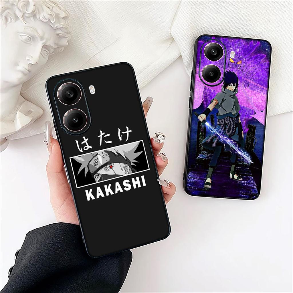 Kakashi Sasuke Uchiha Narutos Phone Case for Motorola Moto E13 E20 E32 E22 E14 E15 G32 G60 G72 G7 G8 G82 G9 Plus Power Cover