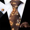 Paisley Fashion Men'S Tie Pocket Towel Cuff Three-Piece Set