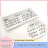 N07 Hand-Tied Transparent Band Pre-Cut Criss-Cross Eyelashes for Natural Bridal & Daily Nude Makeup