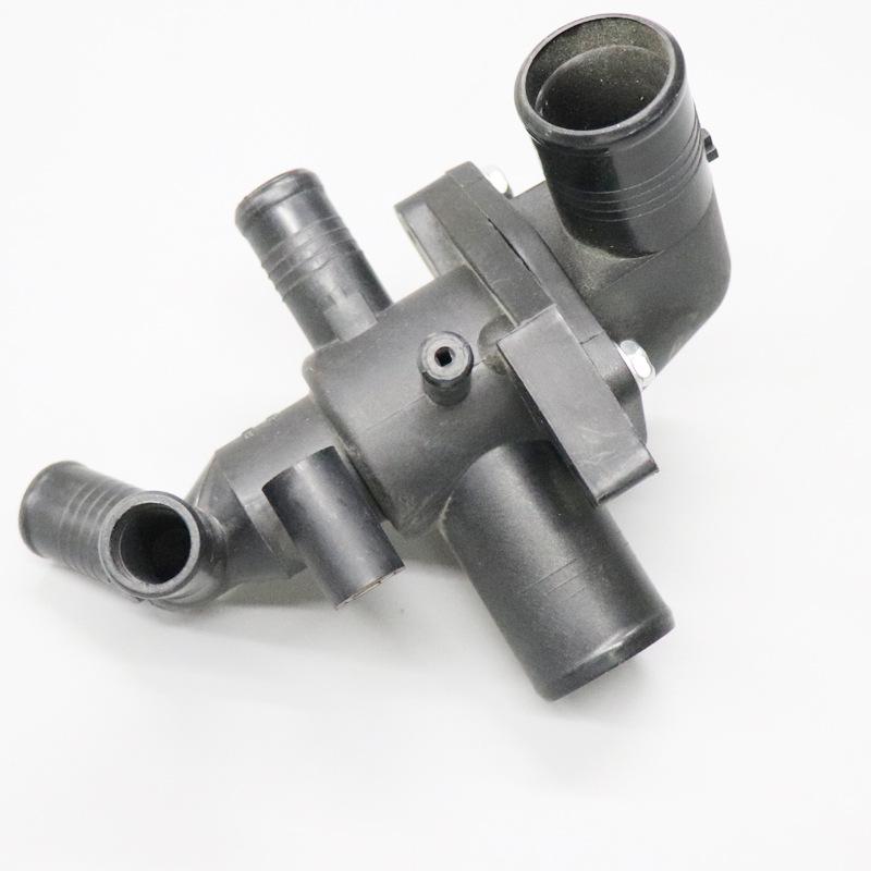 Jiangling V348 Thermostat Assembly: Thermostat Seat, Cover, and Water Temperature Regulator