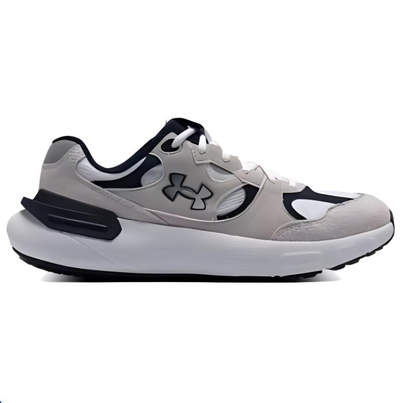 Under Armour Versatile Comfortable Shock-Absorbing Durable Low-Top Running Shoes Unisex Sneaker White 3028615-104