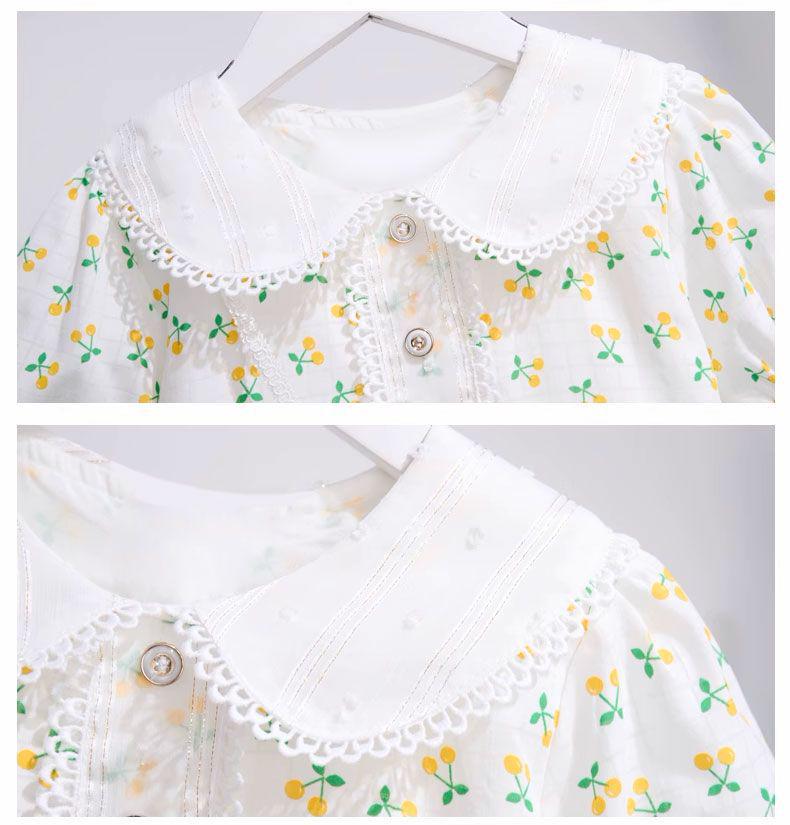 2025 Trendy Summer Floral Princess Dress for Girls