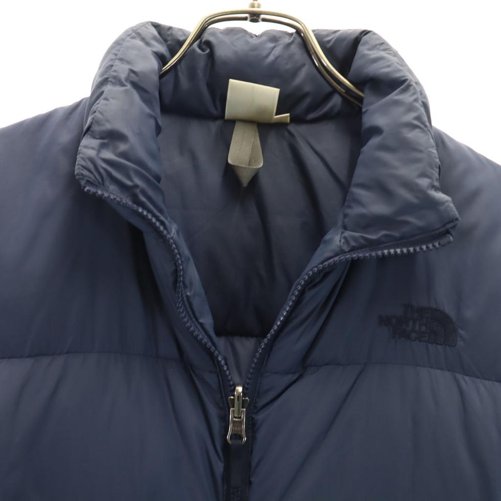 The North Face Down Jacket L Navy Outdoor NPW61835 Women Used
