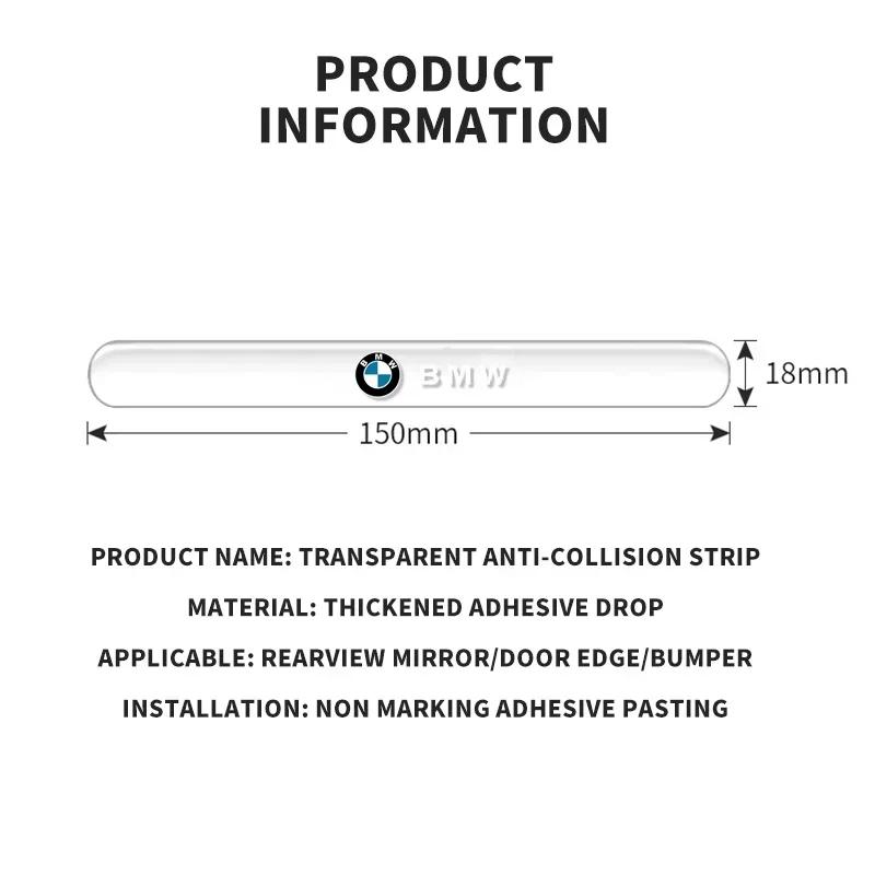 4pcs Car Door Handle PVC Protective Film Bowl Anti Scratch Sticker For BMW E46 E85 E60 F10 E39 F30 E36 F20 E87 E90 E70 X3 X5